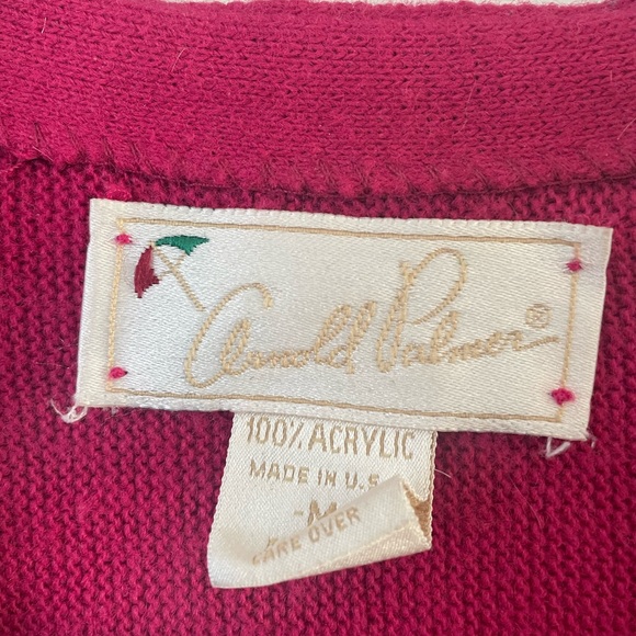 Vintage 90's Arnold Palmer cardigan - Picture 3 of 4